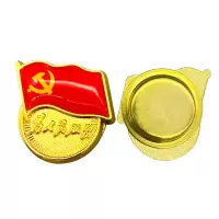 囍诺 标准新型党徽胸章厚度 2mm别针款(20个起订)