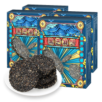 酥田自营蜂蜜黑芝麻饼105克X4盒零食小吃