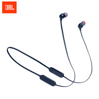 JBL T125BT无线蓝牙颈挂式耳机蓝色