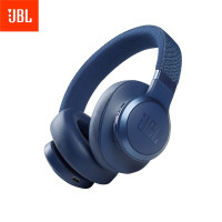 JBL LIVE660NC蓝牙头戴式主动降噪耳机通话带麦蓝色