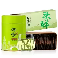 狮峰牌2025新茶预售龙井茶特级明前头采龙井绿茶组合装(罐装50g+小包装2g*40袋)