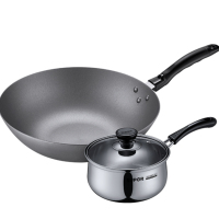 苏泊尔(SUPOR) 畅享居家二件套(炒锅奶锅*1)VTP1906T