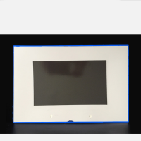 a3磁性硬胶套透明硬胶套 6个/组 蓝色