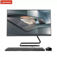 联想(Lenovo)AIO520C-22 21.5英寸一体机电脑I3-1005G1 8G 256G固态 无线键鼠 黑色