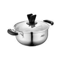 爱仕达(ASD) TS20Q1TG 悦厨 不锈钢汤锅 不锈钢 20cm 单套价格