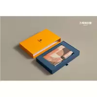 万事利《莫奈印象》 超薄电源笔记本(蓝色/橙色)