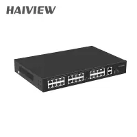 海维HV-SG1224P千兆27口混合POE交换机