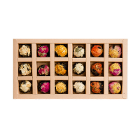 真之味 普洱龙珠花茶 18颗(SL)单位:盒