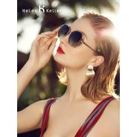 海伦凯勒墨镜女偏光防紫外线高级感大脸显瘦潮流ins太阳眼镜H8826