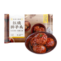 苏宁极物X珍味小梅园 红烧狮子头360g*4包 半成品美食猪肉鸡肉快手菜预制菜