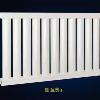钢制暖气片家用供暖水暖壁挂式卧室客厅水暖散热片大水道加厚 1寸口径 中心距600mm