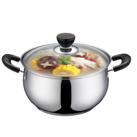 苏泊尔(SUPOR)汤锅304不锈钢煮锅奶锅复底汤锅燃气电磁炉通用锅具ST20H3