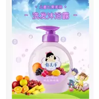 郁美净(YUMEIJING)儿童七果柔润洗发沐浴露550g 6920001112110