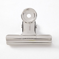 齐心(COMIX) B3611 圆形票夹/铁票夹 1# 6只/袋 镍(单位:袋)