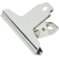 齐心(COMIX) B3617 145mm山形票夹/铁票夹 1# 镍(单位:只)