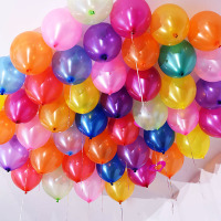 天琴 节日氛围装饰气球 100个/包