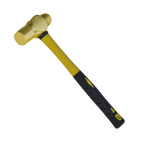渤海 渤防(bofang)1178 防爆圆头锤铜榔头铜锤铝铜铍铜 0.44kg(1P)