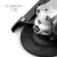 兰赞(LANZAN)工业级带吸尘气动角磨机5寸125mm角向砂轮吸尘角磨机