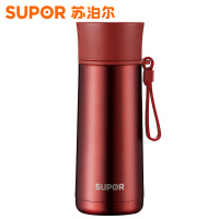 苏泊尔随行真空保温杯竹韵*烈焰红/KC35AD5R/XSB1608009-2/24/O