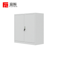 富振 矮柜储物柜文件柜铁皮柜办公柜工具柜带锁 (900*400*900mm)