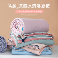 南极人(NanJiren)家纺 冰激凌被夏凉被夏季薄被子天丝夏被可水洗薄款冰丝空调被抑菌被芯