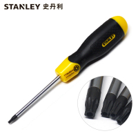 史丹利(Stanley)六棱螺丝刀 星型内六角梅花螺丝刀 T25 带中孔 TT25x120mm 65-151-0-23