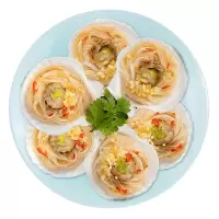 好拾味 海味食尚蒜蓉粉丝扇贝300g 烧烤食材 生鲜冷冻贝类 海鲜水产