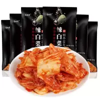 高丽晟韩式泡菜组合现做现发辣白菜6袋装泡菜韩国正宗辣白菜东北延边朝鲜切件下饭菜酱腌菜