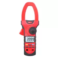 优利德(UNI-T)UT208A 数字交直流钳形表 钳型万用表 1000A