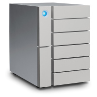 雷孜LaCie 48TB Typc-C/Thunderbolt3 USB3.1 磁盘阵列 6big 雷电4 六盘位
