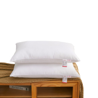 梦特娇 舒逸对枕(2只装)枕头 3D超细纤维枕芯