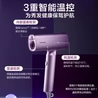 松下(Panasonic)电吹风机 家用 高速马达 高渗透水离子吹护机 全新吹护系列 EH-WNA0H-V405 紫色