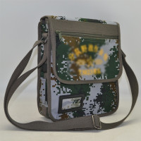 [慧兵] 迷彩炮兵作业包 指挥作业包 迷彩单肩包 挎包帆布迷彩包15