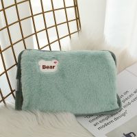 小恐龙卡通充电毛绒可爱萌暖水袋可拆洗充电夹手宝