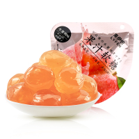来伊份 水蜜桃味果汁软糖40g*3包