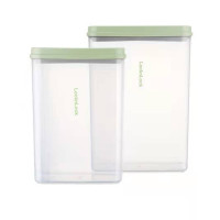 乐扣乐扣(LOCK&LOCK) HTE817S2GRNFU 乐扣乐扣巧思米桶两件套 (绿色)