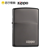 [苏宁自营]打火机黑炫冰标志24756ZL芝宝zippo专柜男士定制个性
