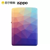 [苏宁自营]芝宝打火机幻彩水魔方炫彩蓝粉色原装之宝防风zipoo礼物