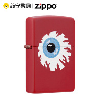 [苏宁自营]Zipoo&Mishka 联名款正版目不转睛煤油防风生日礼品zippo