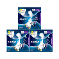 护舒宝未来感极护液体卫生巾超长夜用340mm3包30片