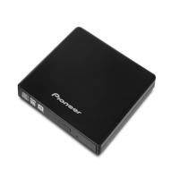 先锋(Pioneer) 8倍速 USB2.0外置光驱 支持DVD/CD读写 DVD刻录机 移动光驱 黑色/DVR-XU0