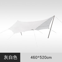 机乐堂(JOYROOM) 探险者户外超大防雨露营天幕帐篷米白色(460*520CM)