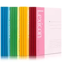 软抄本 记事本工作笔记本子 日记本 文具办公用品 12本A5/30张 7650