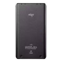 爱国者(aigo)500GB USB3.0 移动硬盘 M21 银色 触控式 自动休眠上锁 加密移动硬盘256G