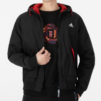 Adidas阿迪达斯男装2022春季新款外套连帽宽松夹克HC0266