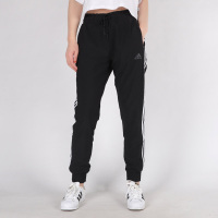 Adidas阿迪达斯女裤2022春季新款跑步收口休闲裤运动长裤FT0642
