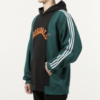 Adidas阿迪达斯三叶草卫衣男2022新款运动服连帽休闲套头衫HC0375