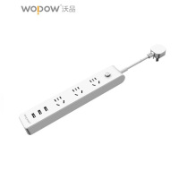 沃品(WOPOW)D11多功能智能排插插座板 白色