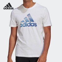 Adidas/阿迪达斯正品 2022春季男子圆领训练透气运动T恤 GL2398