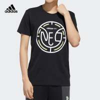 Adidas/阿迪达斯正品neo M FAVES TEE 男子运动休闲短袖T恤FP7356
